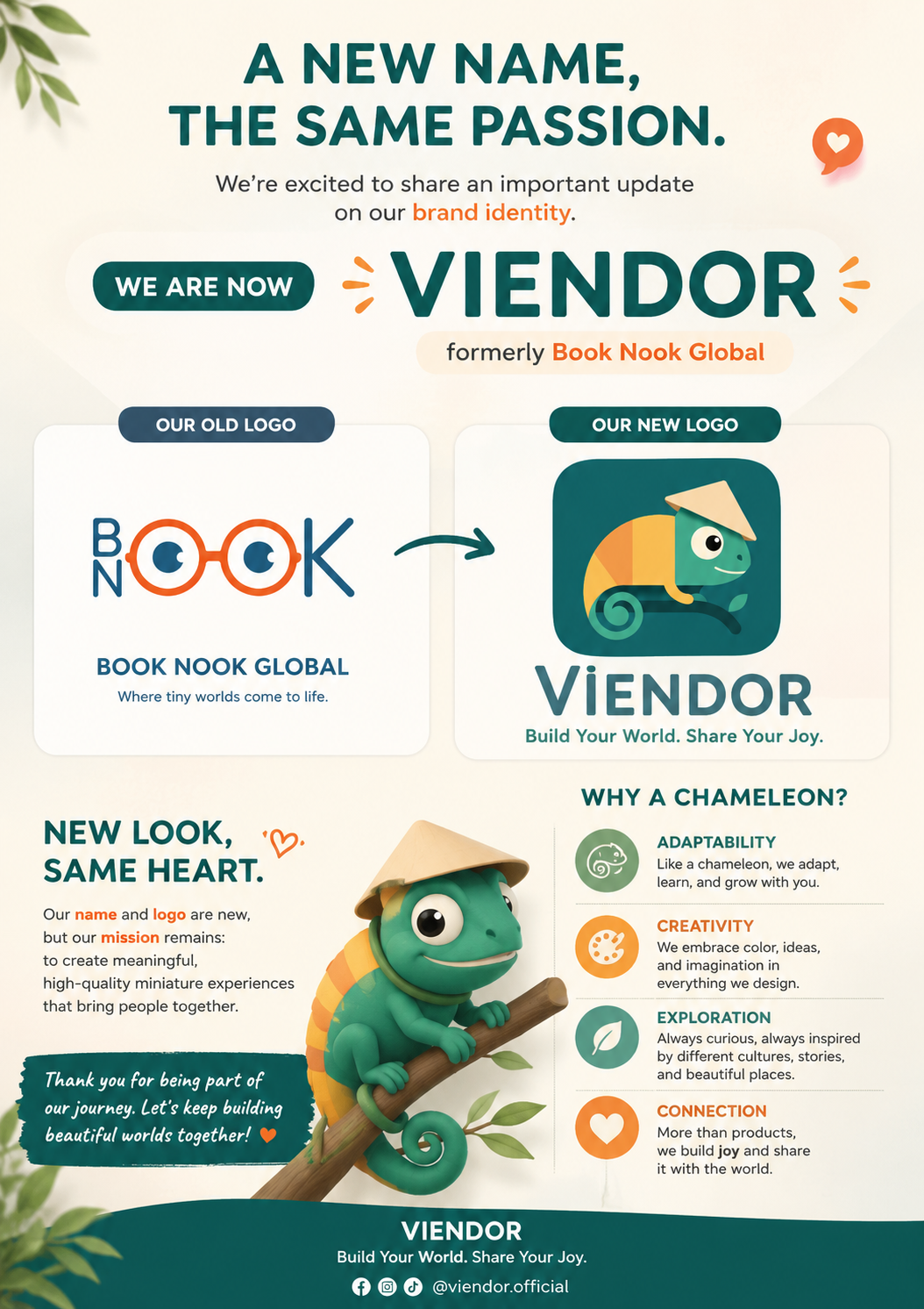 Why We Rebranded from Book Nook Global to VIENDOR