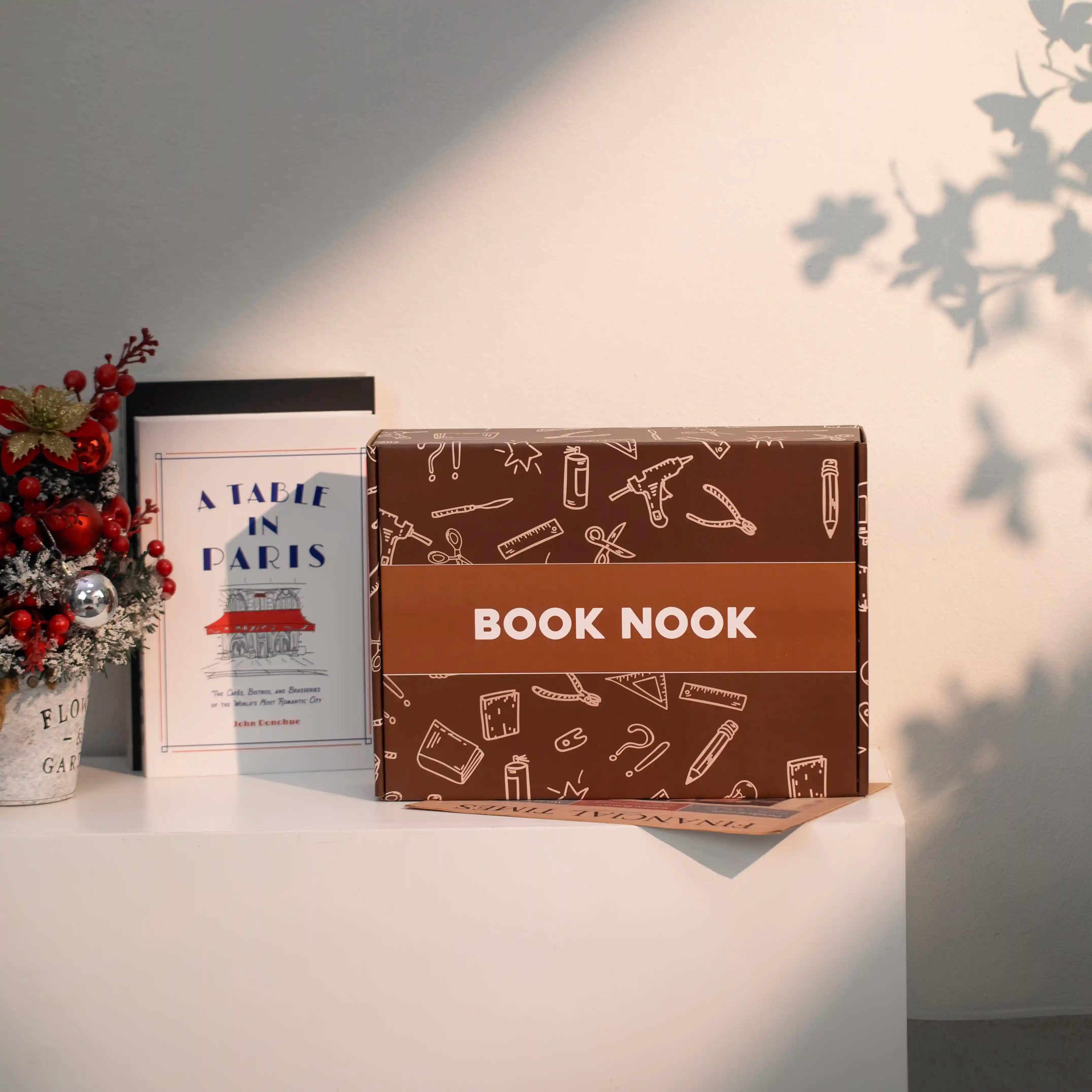 Book Nook Ha Noi Train Coffee Street DIY kit - Viet Nam DIY kit - BN014