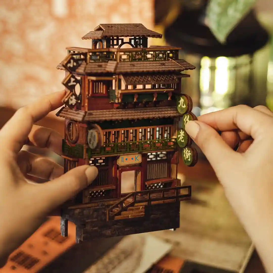 Book Nook Jiu Fen DIY kit - BN006