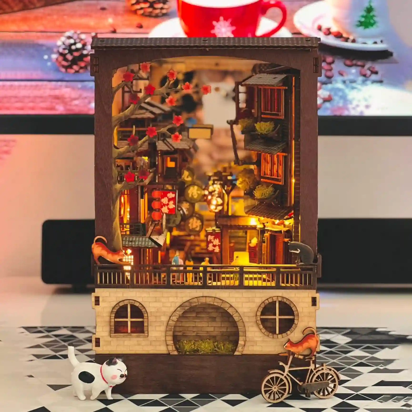 Book Nook Jiu Fen DIY kit - BN006