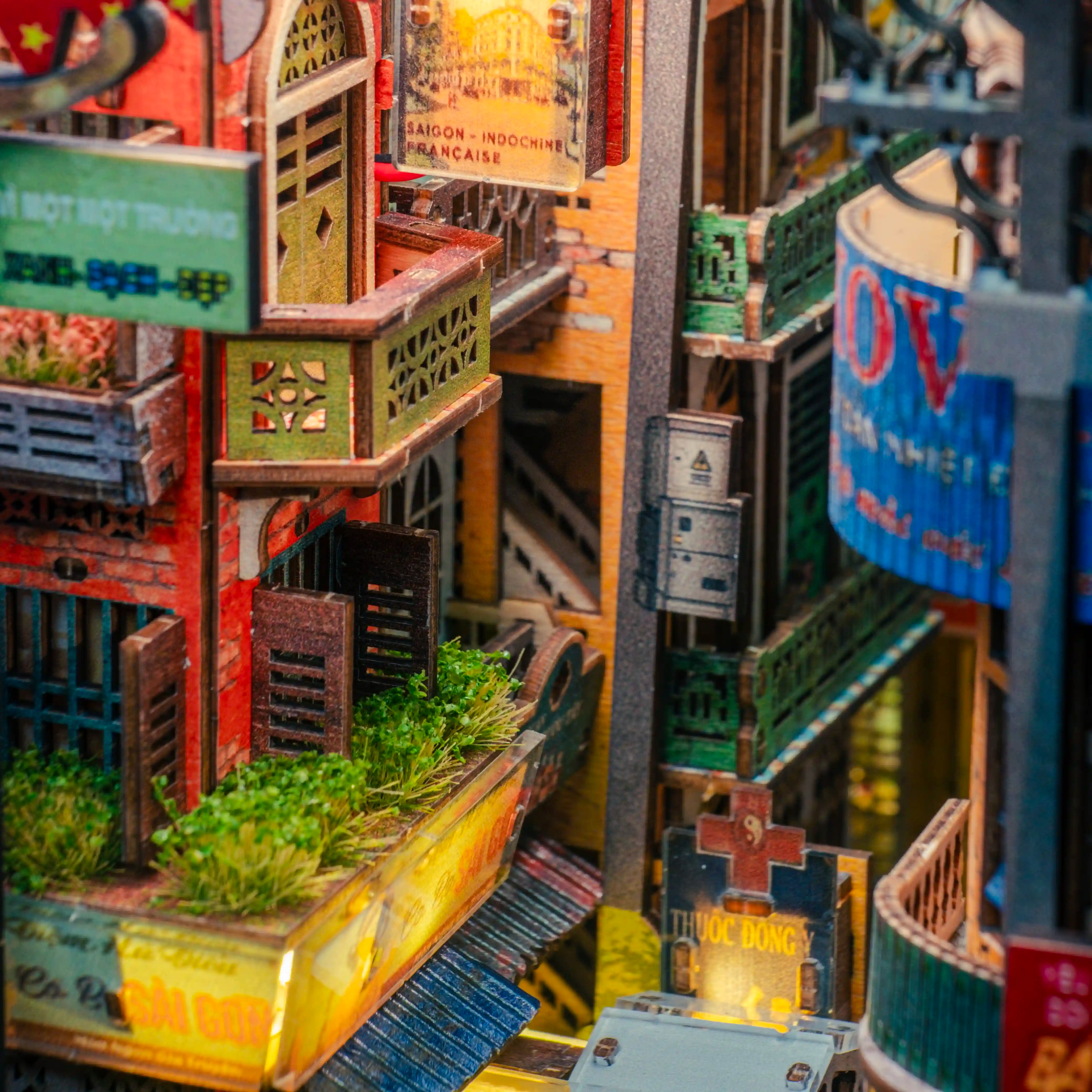 Book Nook The Saigon 1990s - Viet Nam DIY kit - BN029