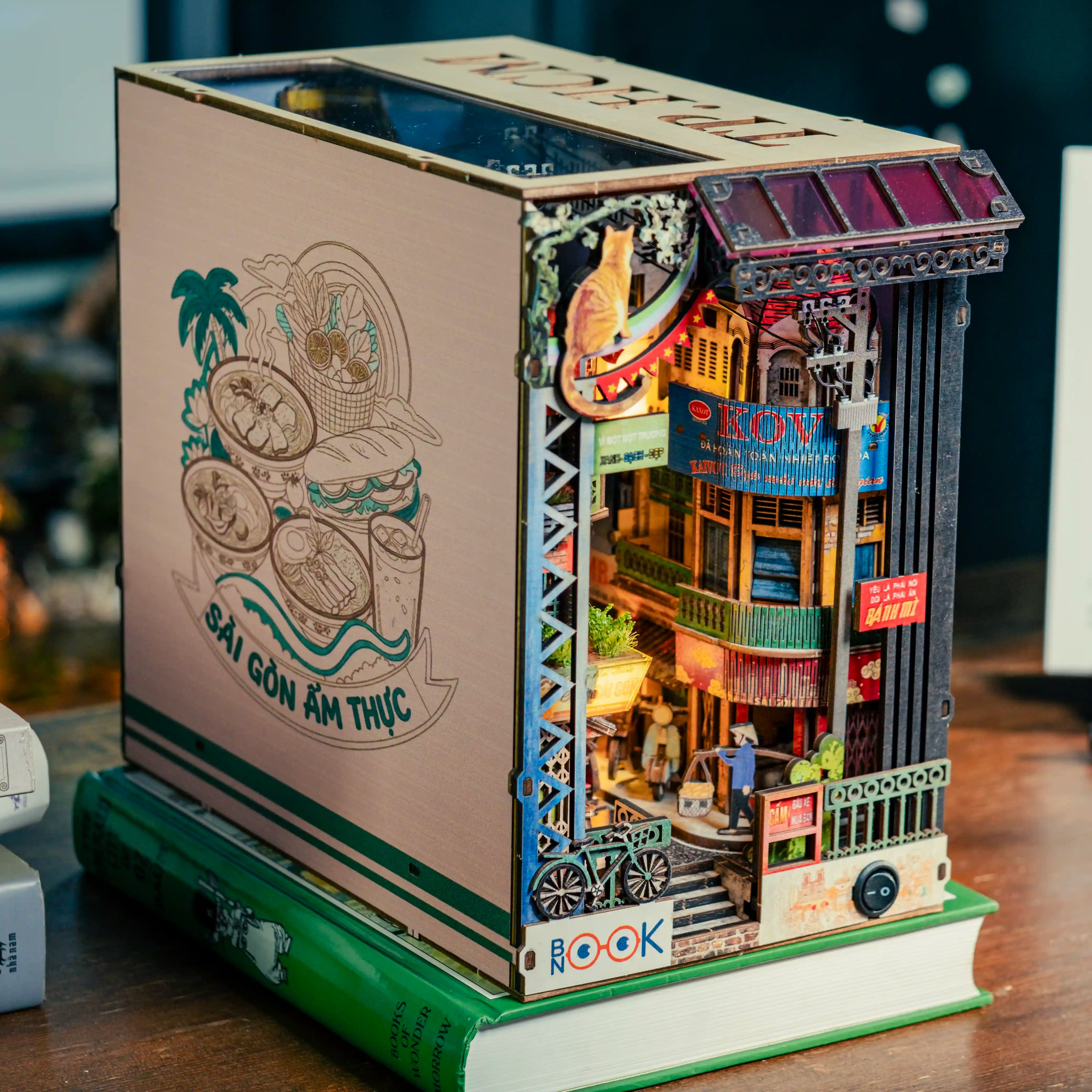 Book Nook The Saigon 1990s - Viet Nam DIY kit - BN029