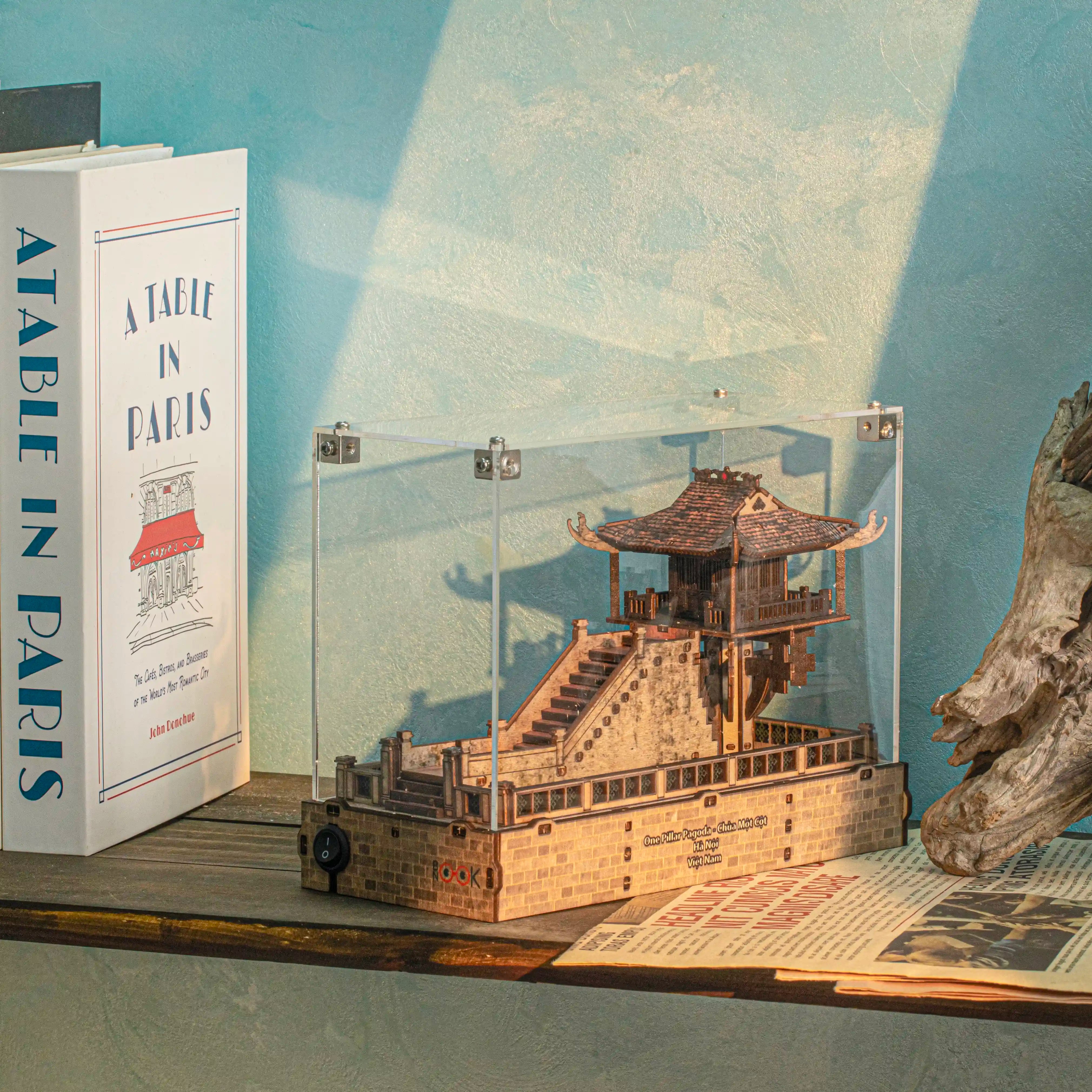 Book Nook Lite Series – One Pillar Pagoda - BN028