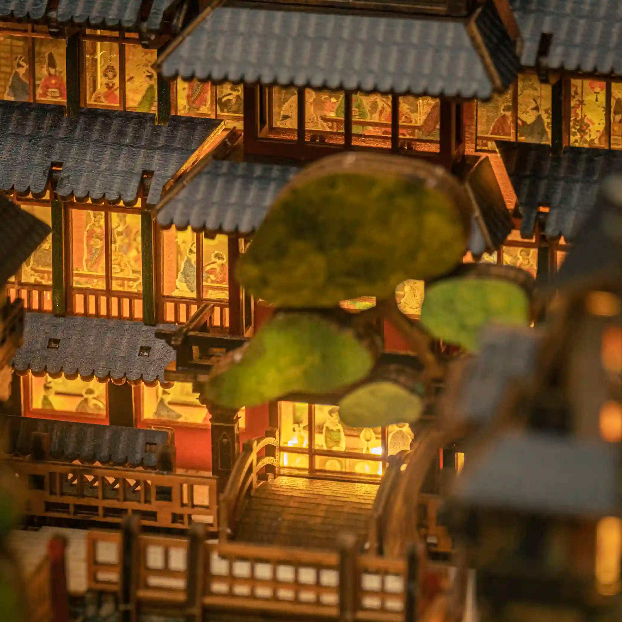 Book Nook Ginzan Onsen DIY kit - BN005