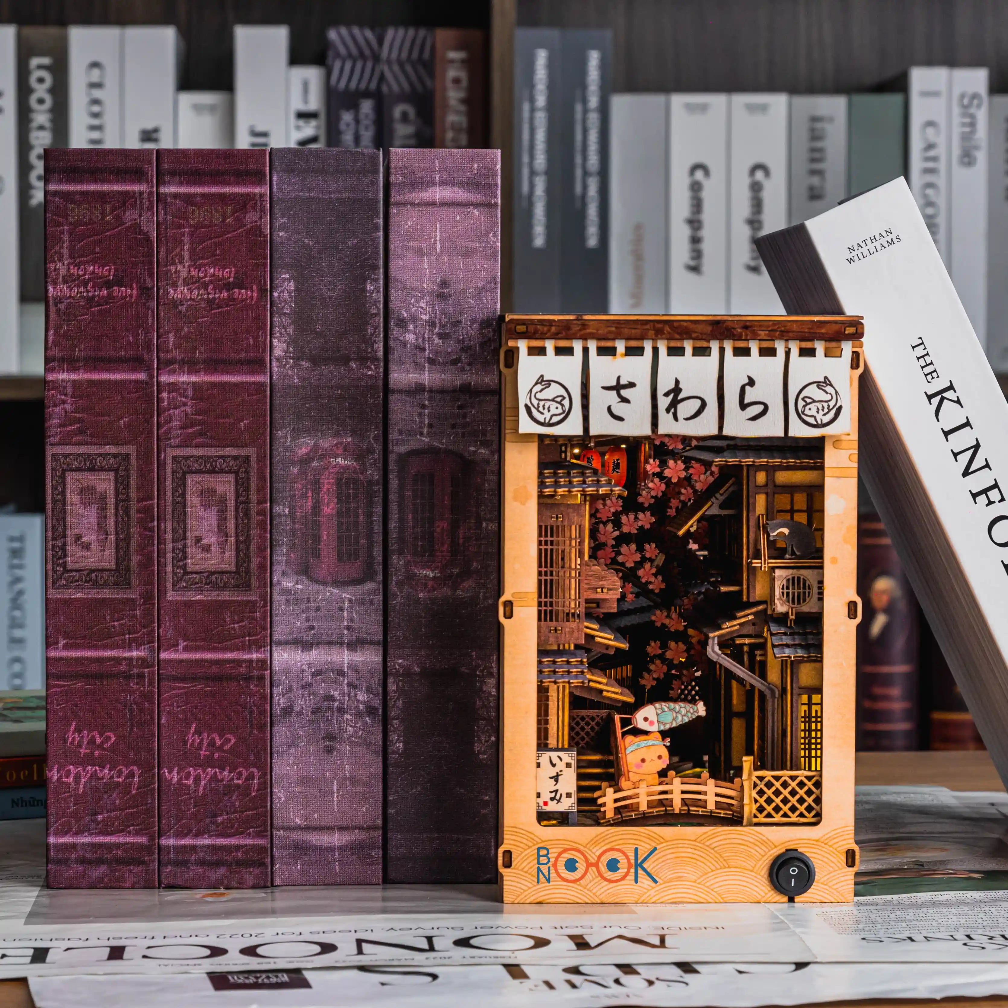 Book Nook Sawara Town DIY kit - BN008