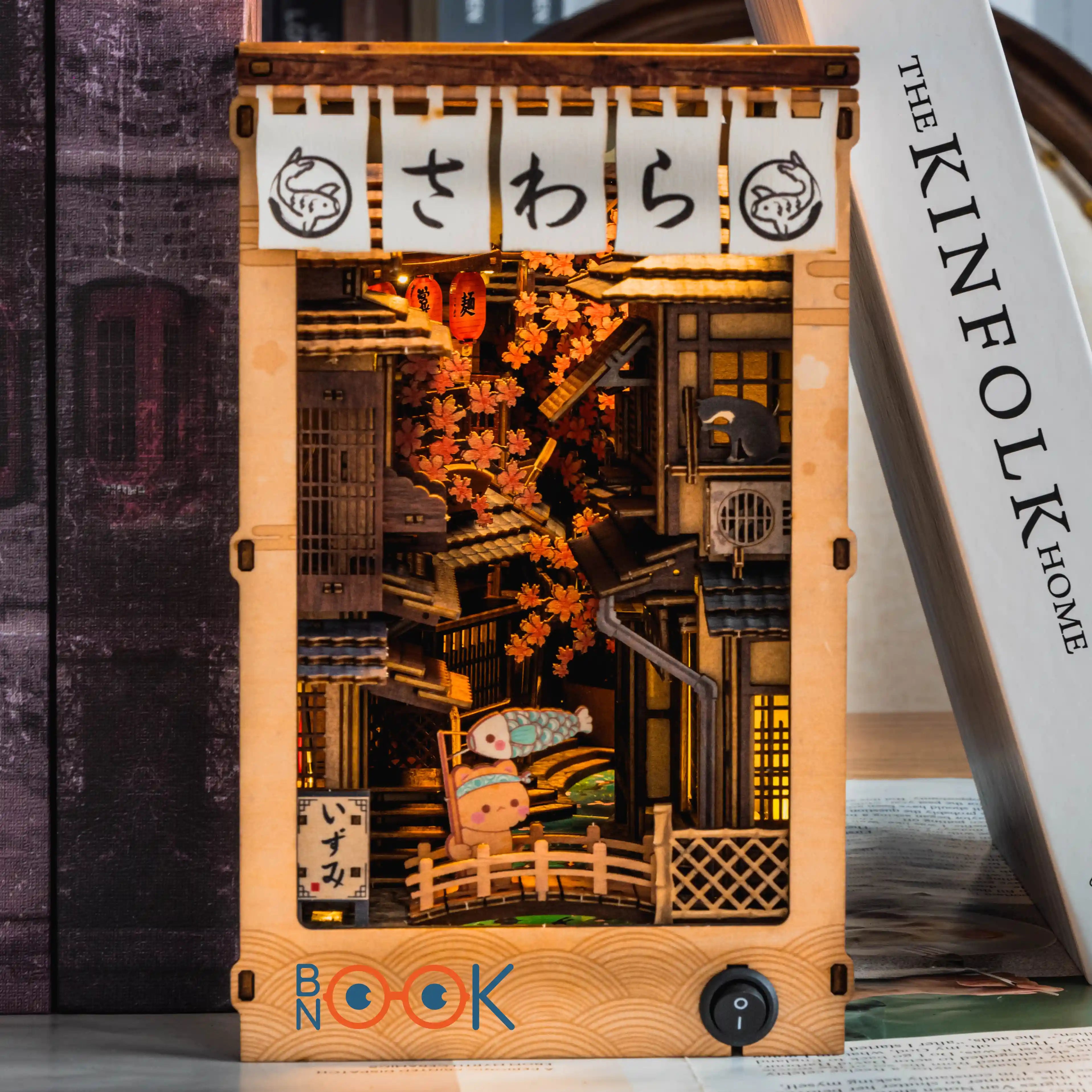 Book Nook Sawara Town DIY kit - BN008