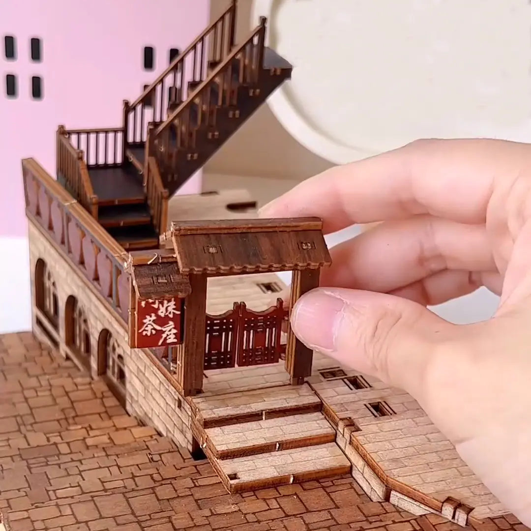 Book Nook Jiu Fen DIY kit - BN006