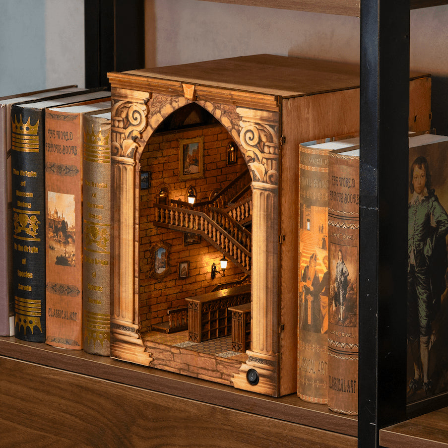 Book Nook Grand Library DIY kit - BN008