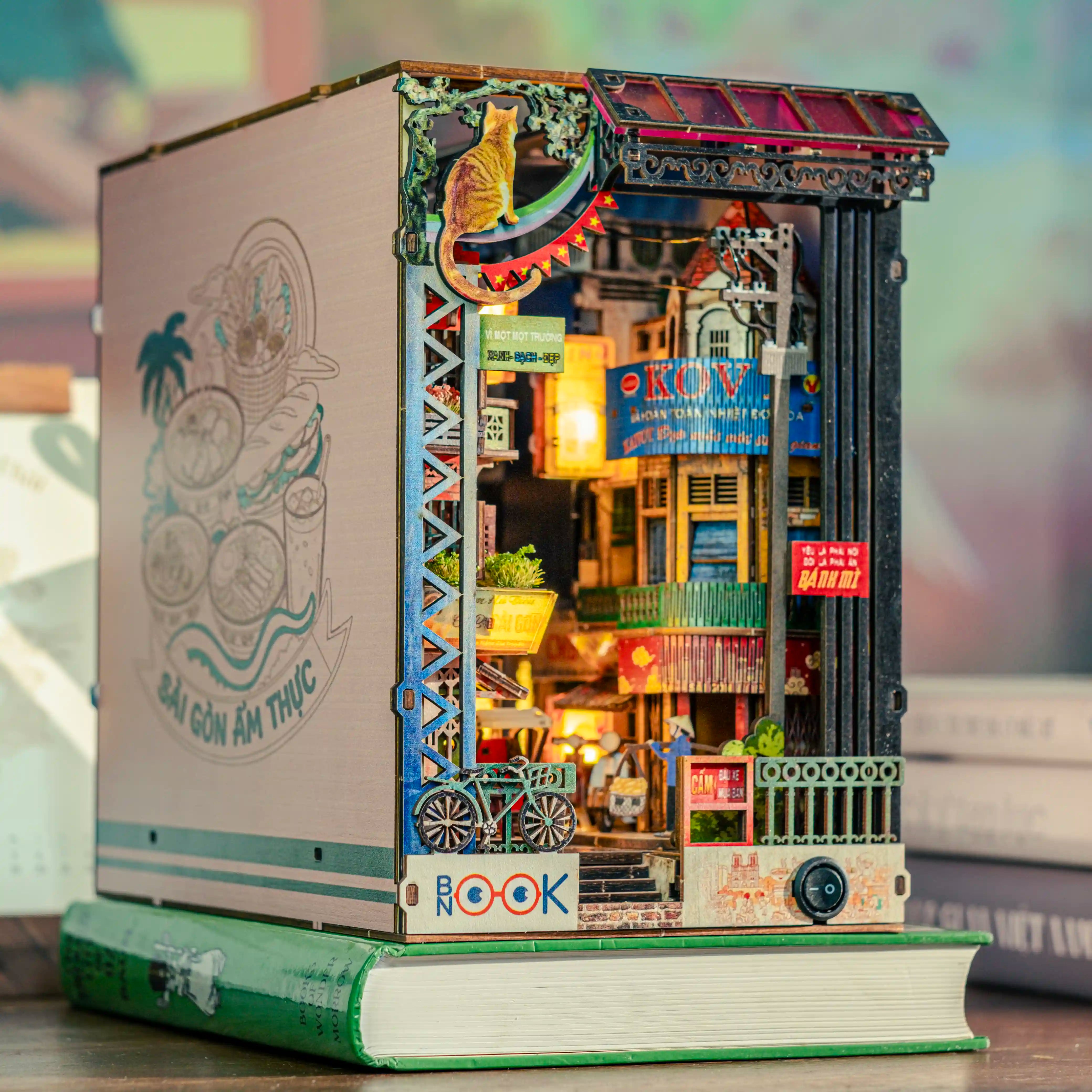 Book Nook The Saigon 1990s - Viet Nam DIY kit - BN029