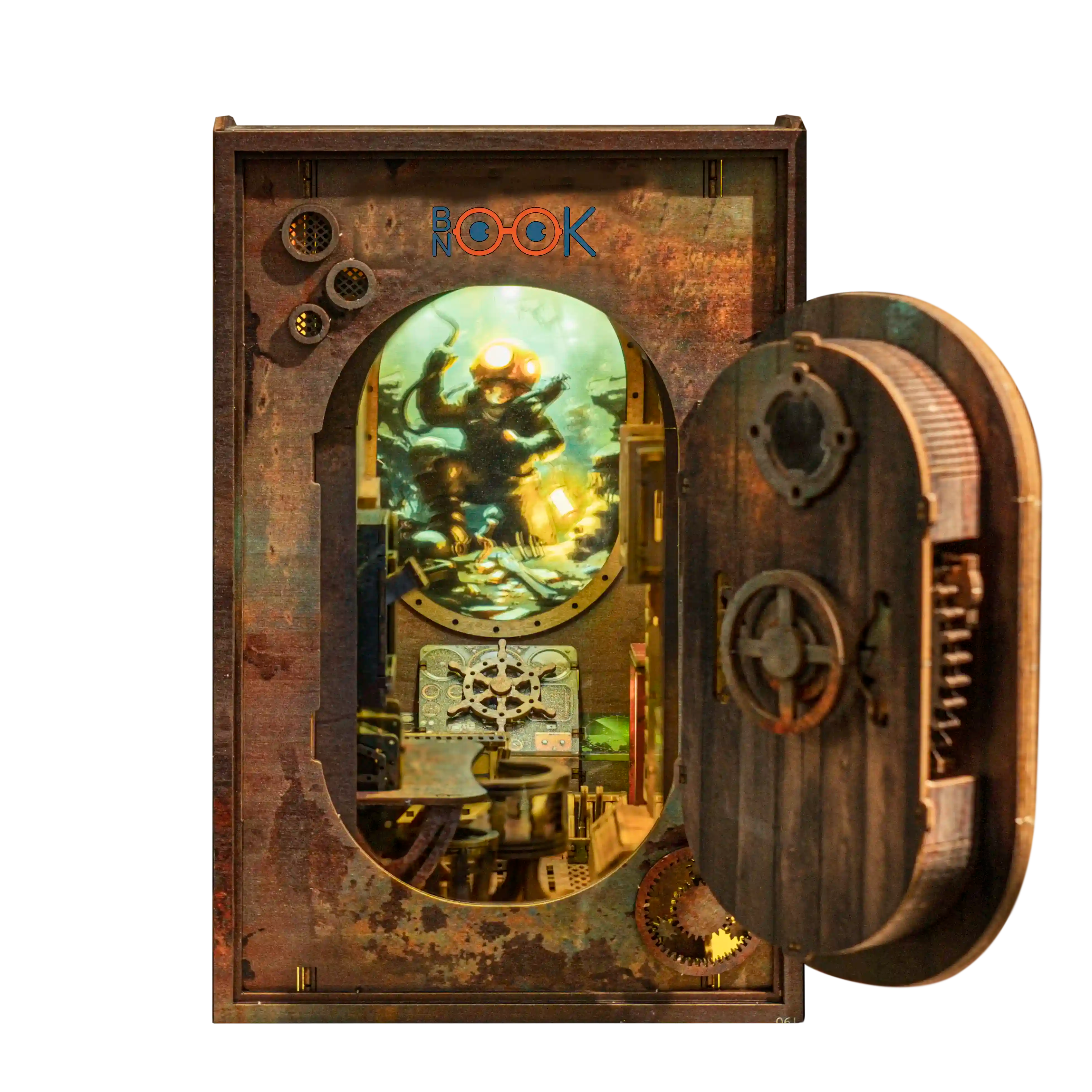 Book Nook Abandoned Submarine DIY kit - BN007