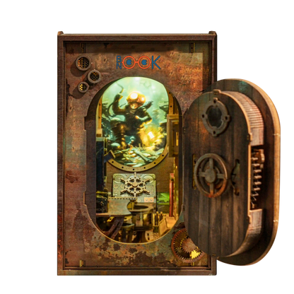 Book Nook Abandoned Submarine DIY kit - BN007