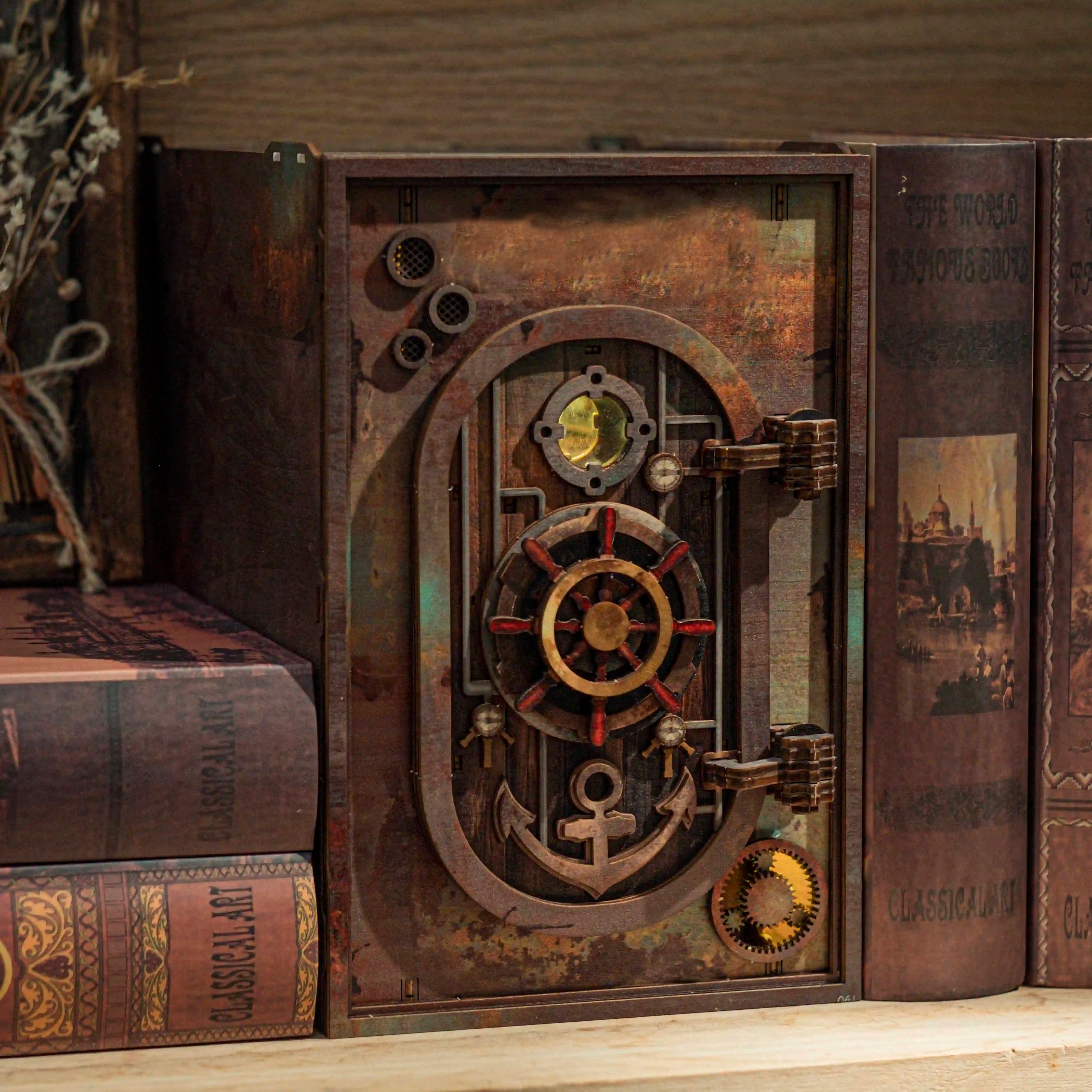 Book Nook Abandoned Submarine DIY kit - BN007