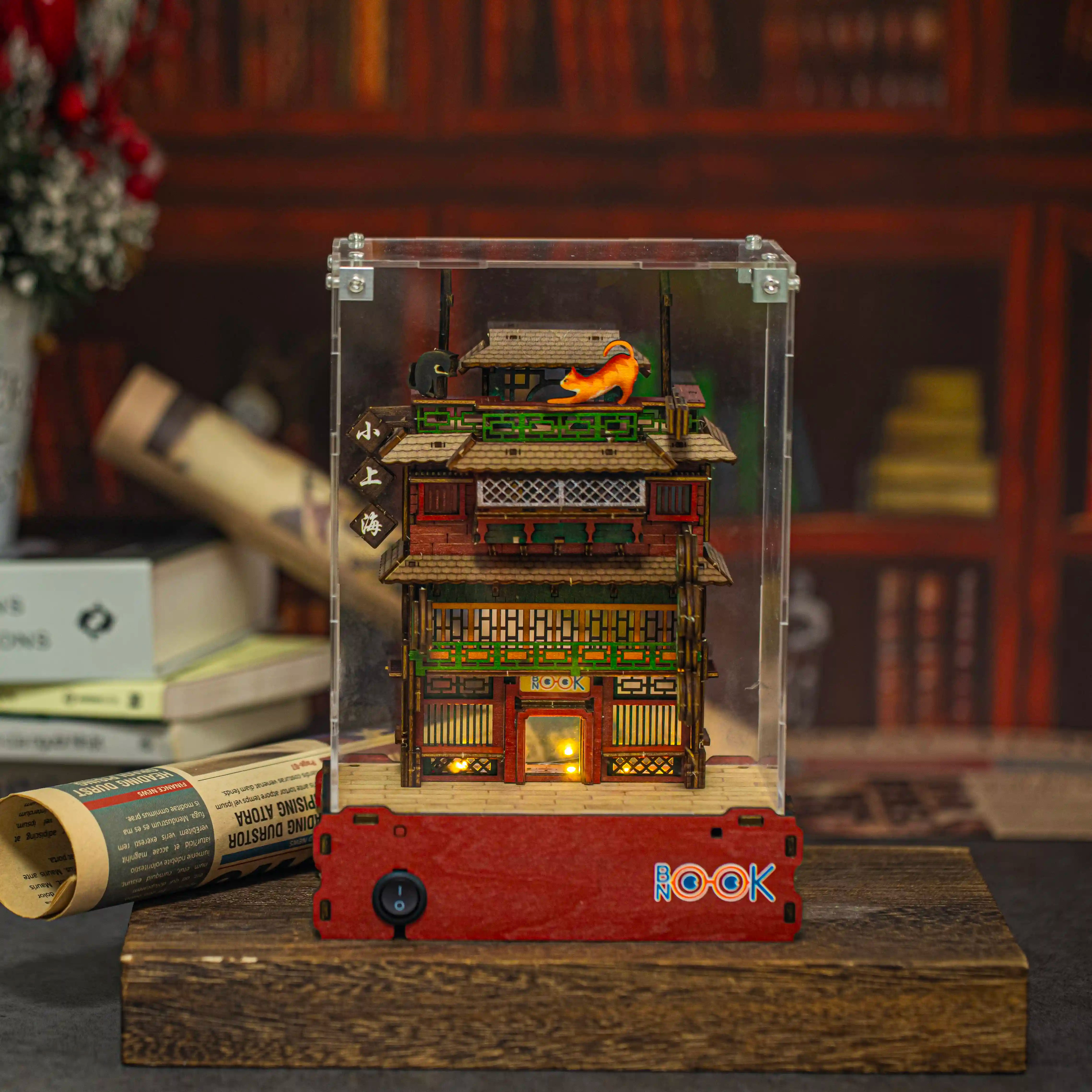 Book Nook Lite Series – Taiwan Old Street - BN029