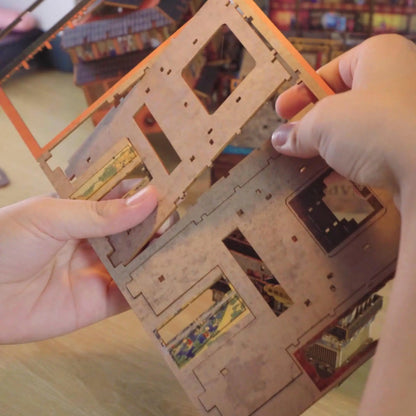 Book Nook Ginzan Onsen DIY kit - BN005