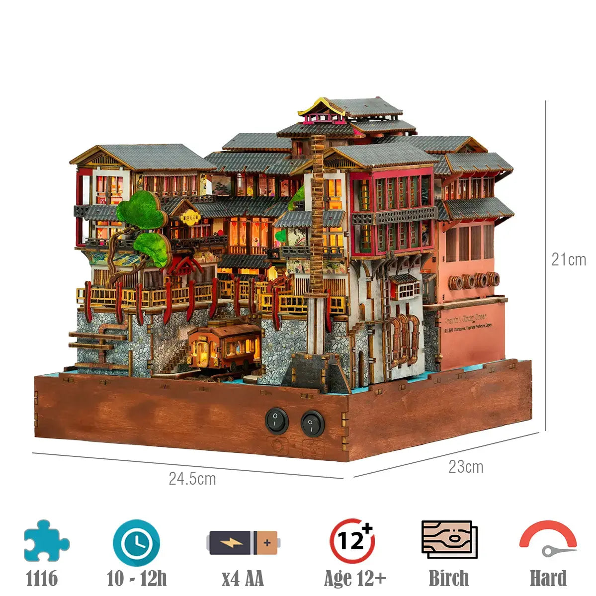 Book Nook Ginzan Onsen DIY kit - BN005