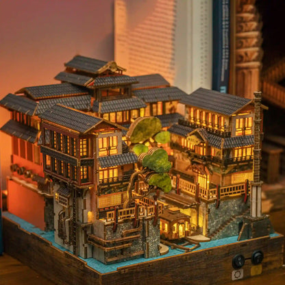 Book Nook Ginzan Onsen DIY kit - BN005