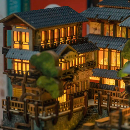 Book Nook Ginzan Onsen DIY kit - BN005