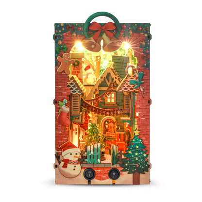 Book Nook Christmas Night DIY kit - BN017