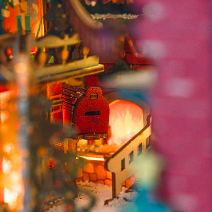Book Nook Christmas Night DIY kit - BN017